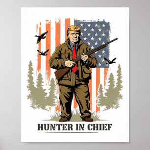 Chefjäger - Patriotischer Trump 2024 Jagdsee Poster