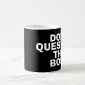 Chefkaffee-Tassen, lustig Kaffeetasse (Mittel)