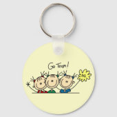 Chefköpfe T - Shirt und Geschenke Schlüsselanhänger (Vorderseite)