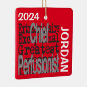 Chefperfusionist Extraordinär CUSTOM Keramikornament (Rechts)