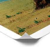 Chefposter des indischen Kriegers Vintag Art Print Poster (Ecke)