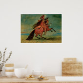 Chefposter des indischen Kriegers Vintag Art Print Poster (Küche)