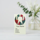 CHEFRESTAURANT COOKING FOOD,CATERING MONOGRAM VISITENKARTE (Stehend Vorderseite)