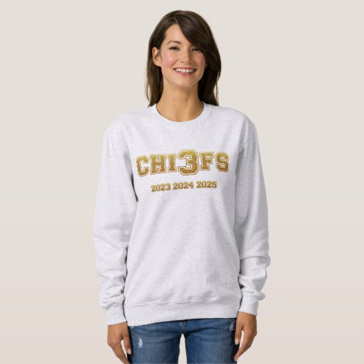 Chefs 3Peat, Three Peat, Women's Sweatshirt (Vorne ganz)