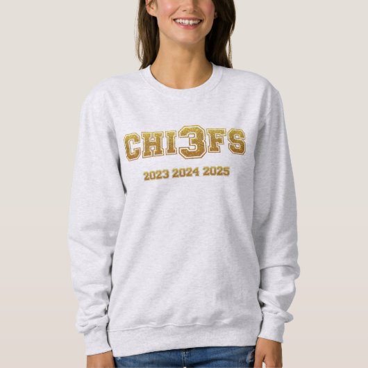 Chefs 3Peat, Three Peat, Women's Sweatshirt (Vorderseite)