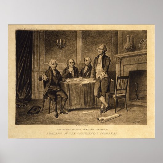 Chefs des Kongresses von Tholey Poster (Vorne)