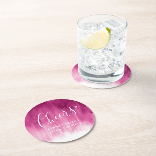 Chefs rosa moderne Untersetzer (Vor Ort)