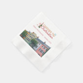 "Chefs to Charleston" Bach Party Napkins Serviette (Ecke)