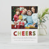 Chefs Weihnachtskarten | Ferienkarte Feiertagskarte (Stehend Vorderseite)