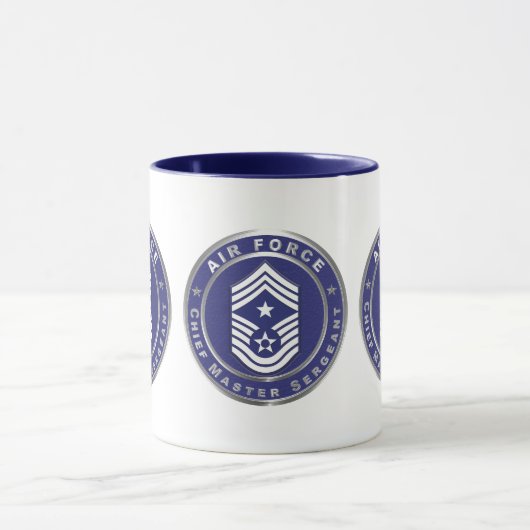 Chefsergeant der Luftwaffe CMSgt Tasse (Zentrum)