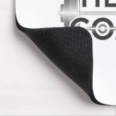 Cheftrainer Fitness Langhantel Gewichtheben Mousepad (Ecke)