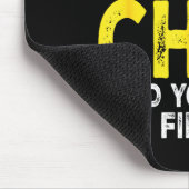 Cheii - If At First You Don't Succeed Try Doing Wh Mousepad (Ecke)