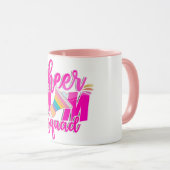 Cheke Squad Mama Regenbogen Kaffeemaschine Tasse (VorderseiteRechts)