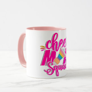 Cheke Squad Mama Regenbogen Kaffeemaschine Tasse
