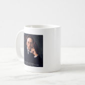Chekhov "Liebe Normal Staat" Zitat Giebeln T-Shirt Kaffeetasse (Vorderseite Links)