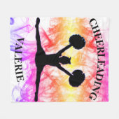 Chelead Watercolor Fleece Blanket (Vorderseite (Horizontal))