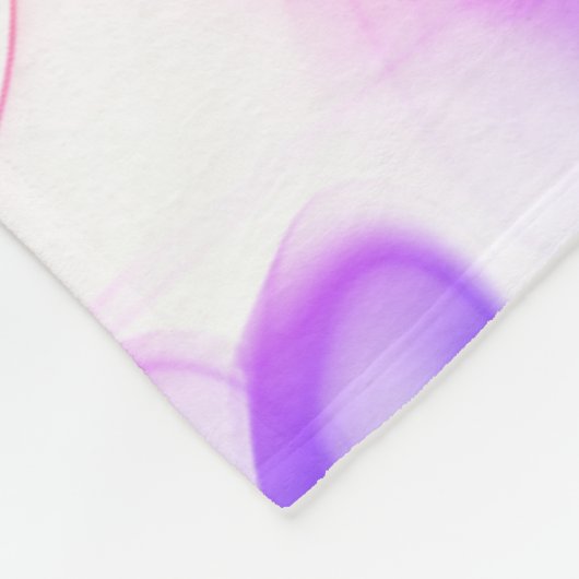 Chelead Watercolor Fleece Blanket (Ecke)