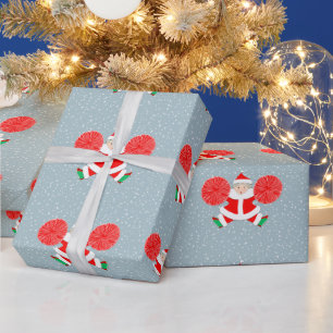 Cheleader Christmas Holiday Geschenk Geschenkpapier