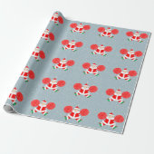 Cheleader Christmas Holiday Geschenk Geschenkpapier (Ungerollt)