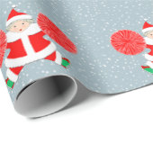 Cheleader Christmas Holiday Geschenk Geschenkpapier (Rolleneckpunkt)