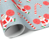 Cheleader Christmas Holiday Geschenk Geschenkpapier (Rolleneckpunkt)