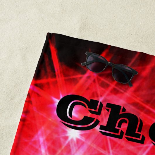 Cheleader Flyer Strandtuch (Beispiel)