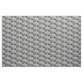 Cheleader Team School Colors Black & Gray Silver Stoff (Fat Quarter (45,7 x 55,9 cm))