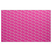Cheleader Team School Colors Gray Silver & Pink Stoff (Fat Quarter (45,7 x 55,9 cm))