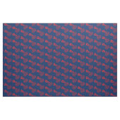 Cheleader Team School Colors Red & Navy Blue Stoff (Fat Quarter (45,7 x 55,9 cm))