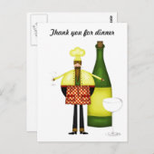 Chelf Vielen Dank für das Abendessen nach Karte (Vorne/Hinten)