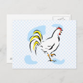 Chelly Chicken Postkarte (Vorne/Hinten)