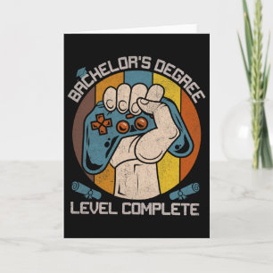Chelors Abschluss-Level Complete Gamer Abschluss C Karte