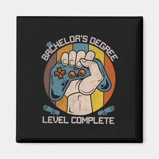Chelor's Level Complete Gamer Abschluss Cl Magnet (Vorne)