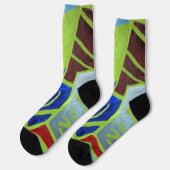 Chelsea Abstrakt Socken (Linkes Detail)