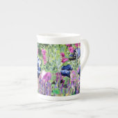 Chelsea Blume Ölmalerei Porzellantasse (Vorderseite Rechts)