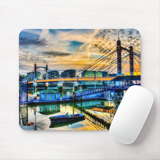 Chelsea Bridge Mousepad (Mit Mouse)