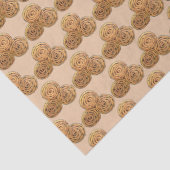 Chelsea Buns UK Currant Buchen Bakery British Food Seidenpapier (Detail)