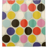 Chelsea-Creme Duschvorhang (Vorderseite)