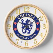 Chelsea FC Dekorative Wanduhr Design – Stylisch (Vorderseite)