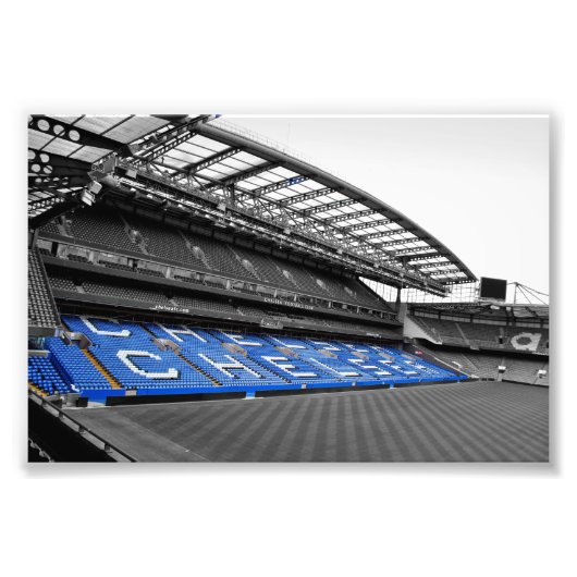 Chelsea FC Stamford Bridge West Stand London Fotodruck (Vorne)