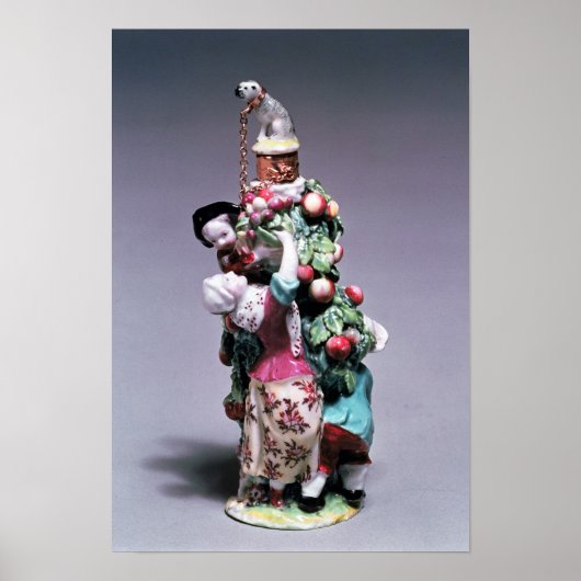 Chelsea-Flasche mit Mutter und Kind Poster (Vorne)