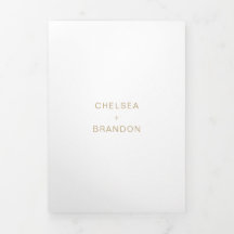 Chelsea Gold Moderne Hochzeit