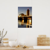 Chelsea Harbour bei Sonnenuntergang Poster (Küche)