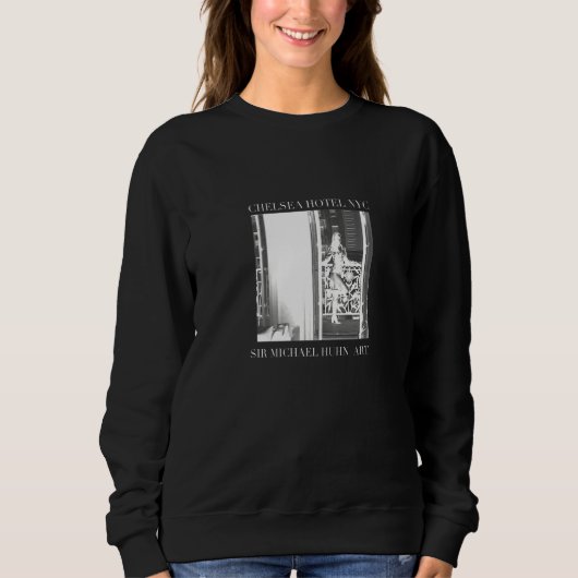 Chelsea Hotel New York City Premium Sweatshirt (Vorderseite)