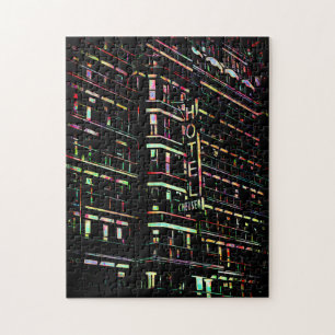 Chelsea Hotel New York City Puzzle