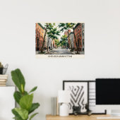 Chelsea Manhattan Poster (Heimbüro)