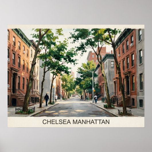 Chelsea Manhattan Poster (Vorne)