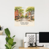 Chelsea Manhattan Poster (Heimbüro)