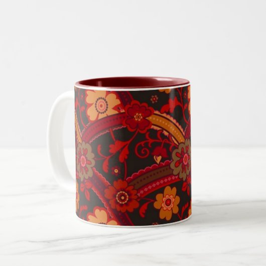 Chelsea-Morgen-Tasse Zweifarbige Tasse (Vorderseite Links)