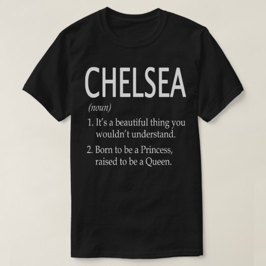 Chelsea Name Gift 172 T-Shirt (Design vorne)